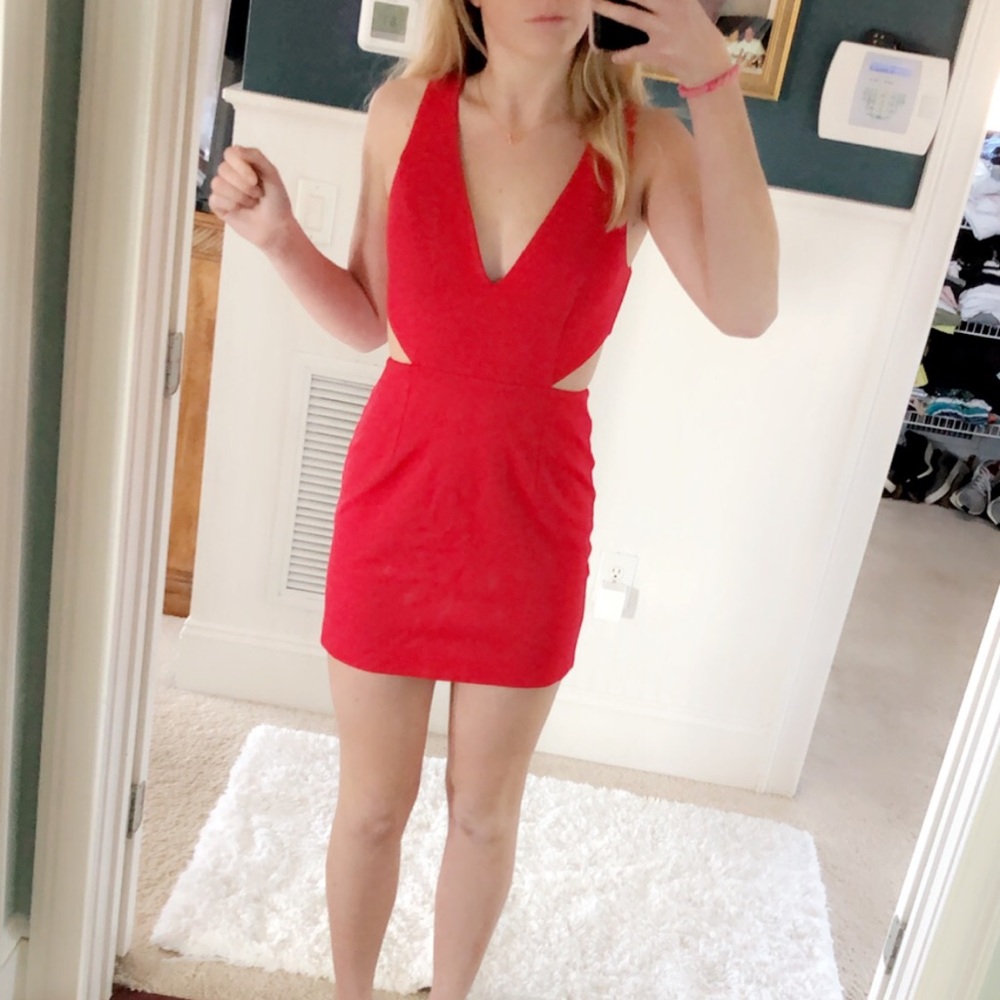 x Naven Twins Sweet Lust Bodycon in Red
NBD